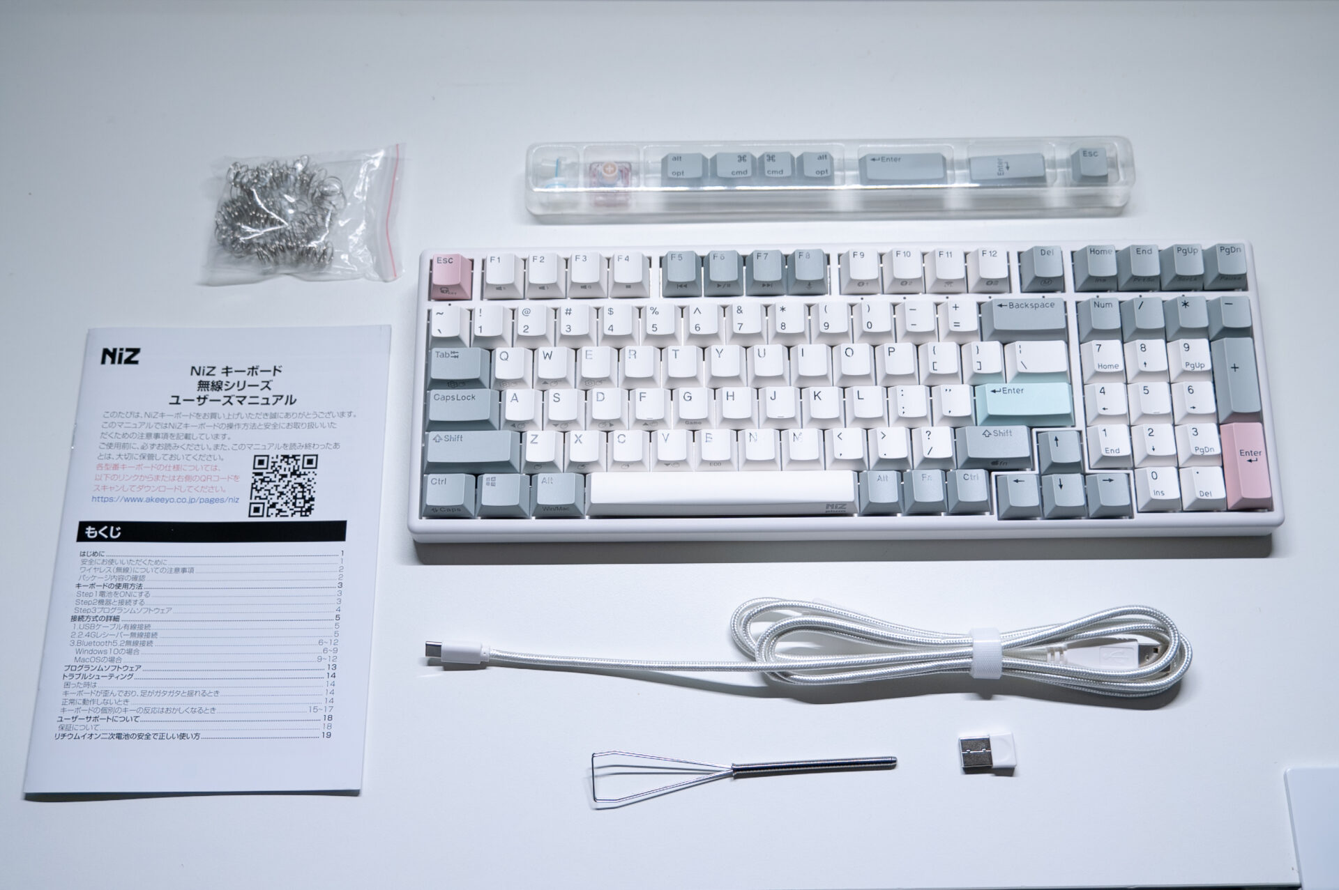 静電容量無接点方式キーボード《NiZ X99 Pro》をレビュー。快適な打ち