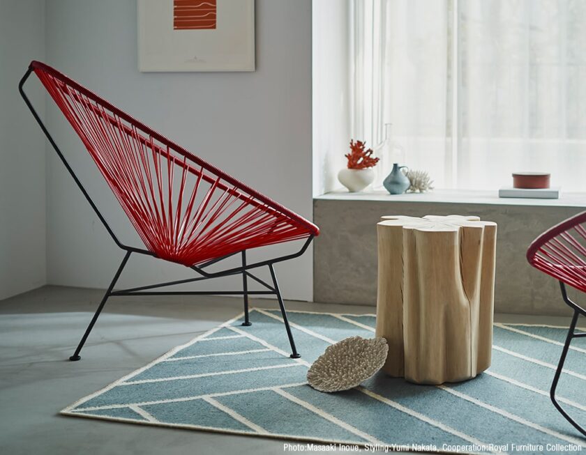 新商品 アカプルコチェアシリーズ 数量限定カラー「クラシックレッド
