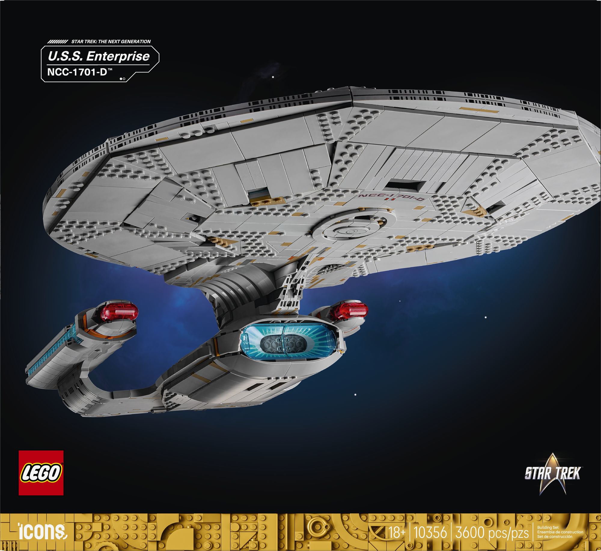 Massive new Lego Star Trek: The Next Generation model sets
