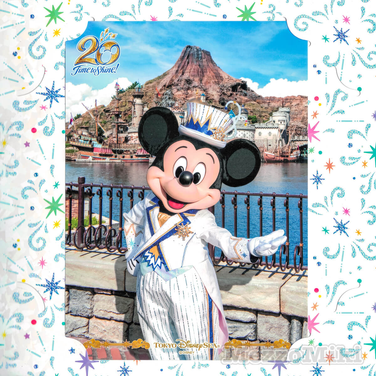 アクアスフィアがミッキーに！“東京ディズニーシー20周年：タイム