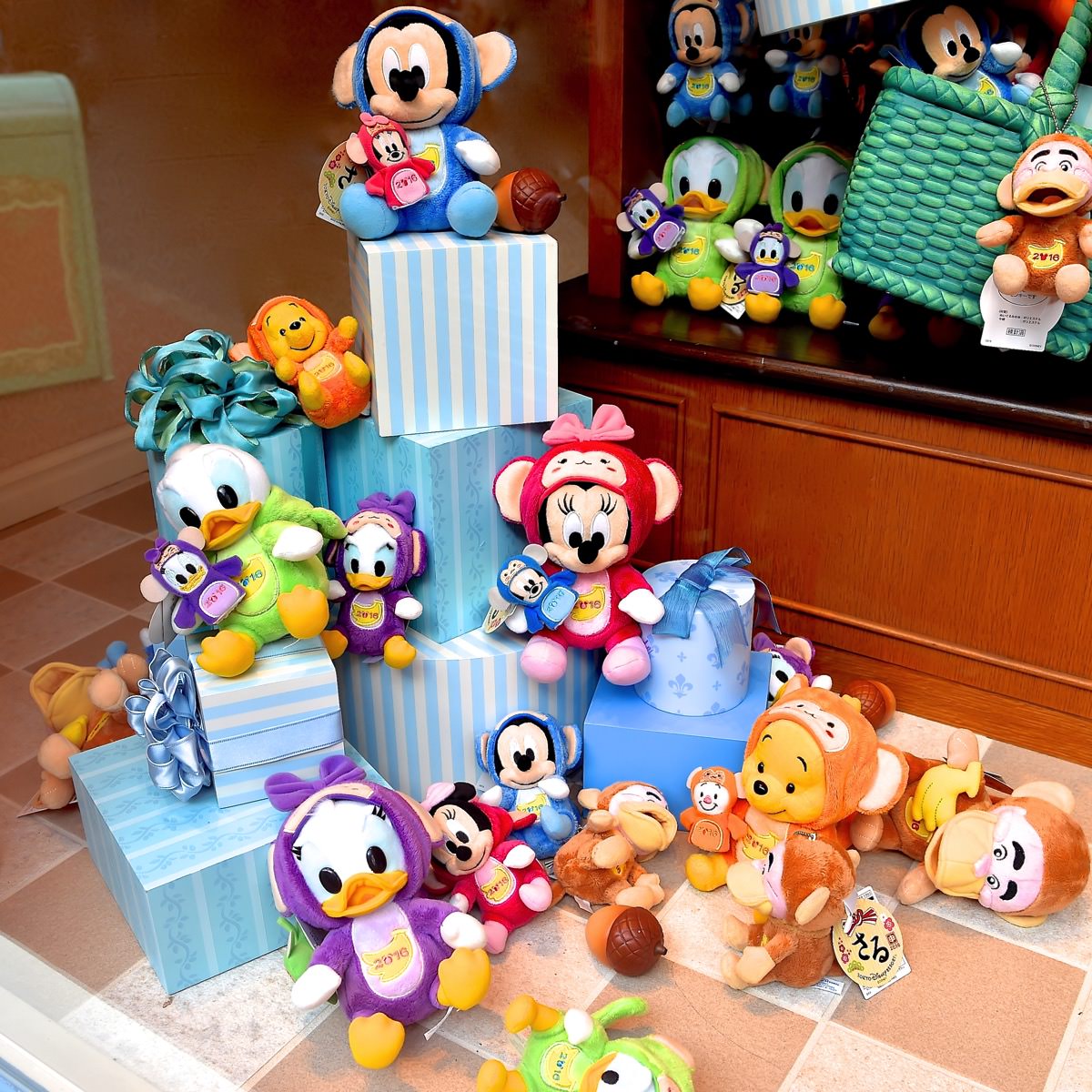 干支の「申(サル)」に変身☆