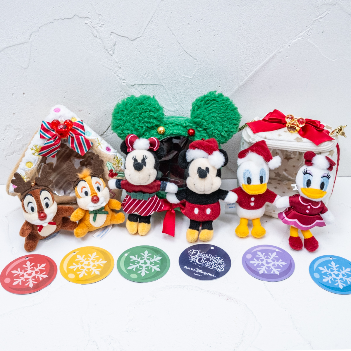 組み合わせるとオリジナルのオーナメントが作れる！東京ディズニーシー