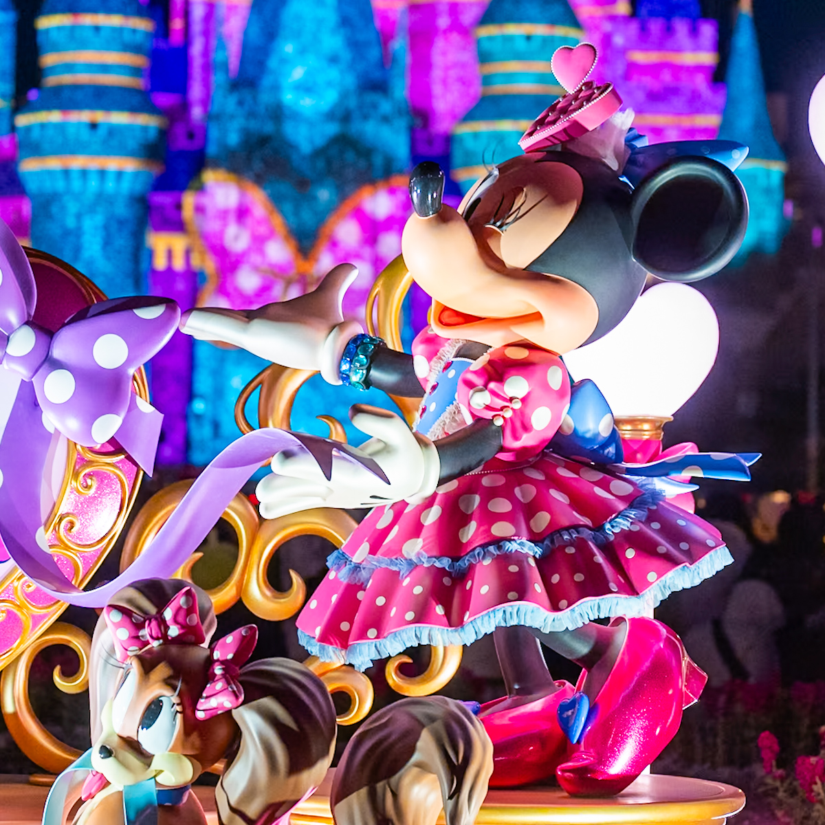 希少✨ミッキーミニープーさん モチーフ イルミネーション 希少