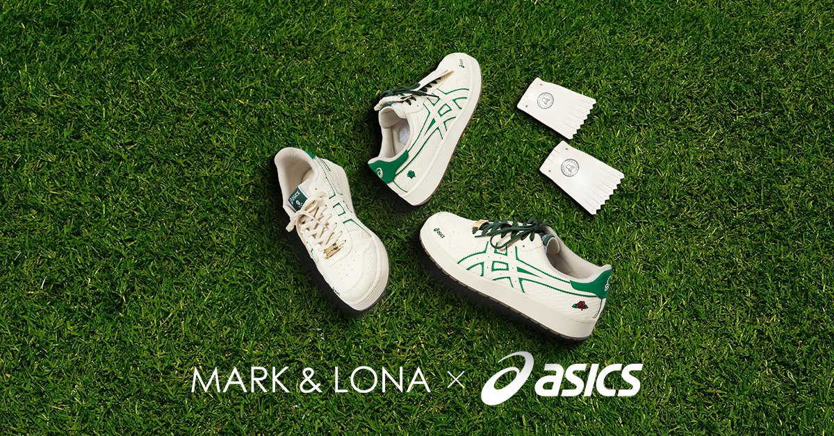 MARK & LONA × ASICS「JAPAN S GOLF」にオリジナルデザインを施し進化