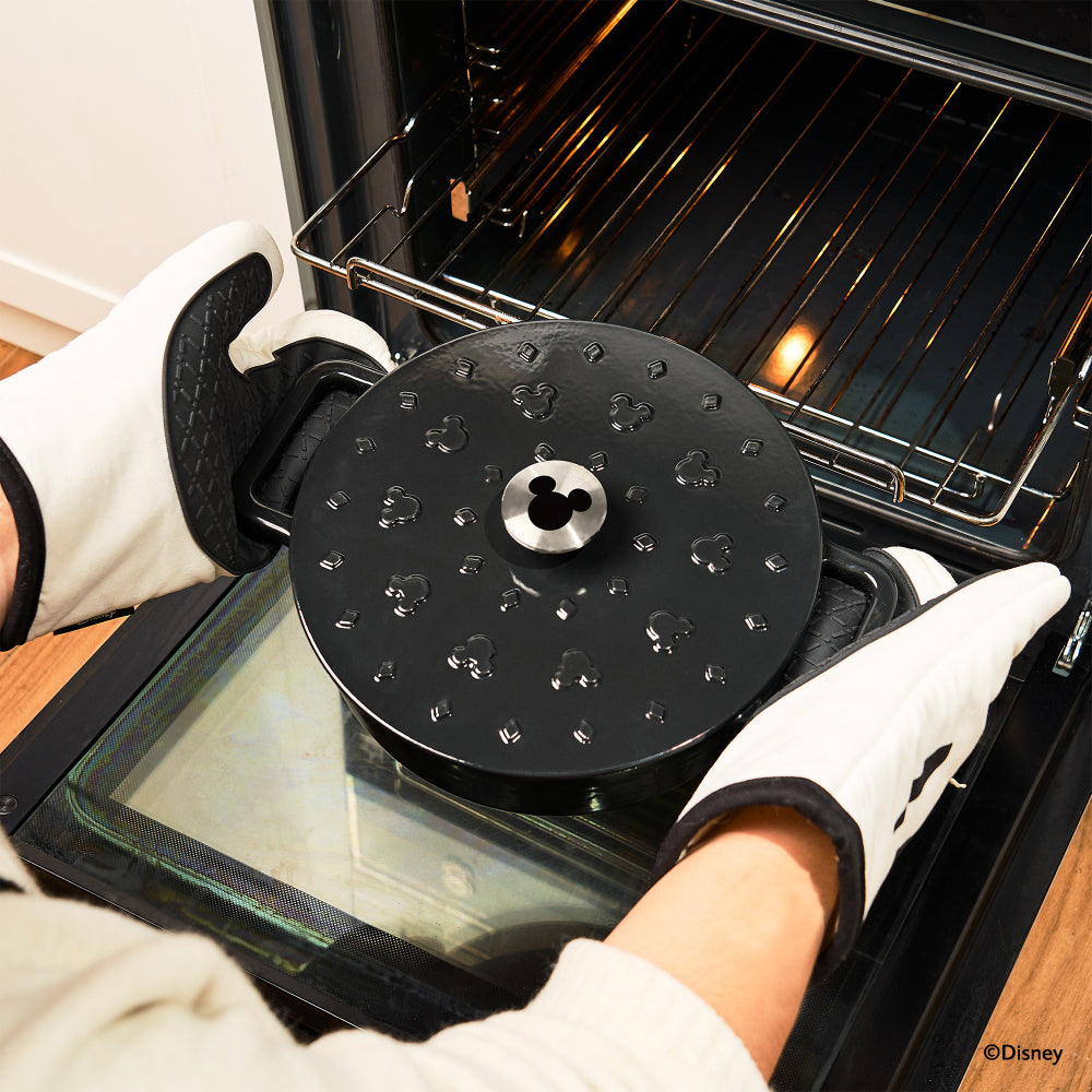 24cm Enamel Cast Iron Shallow Casserole キャストアイアン