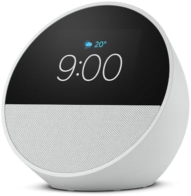 Amazon | Echo Spot（2024年発売）- スマートアラームクロック with