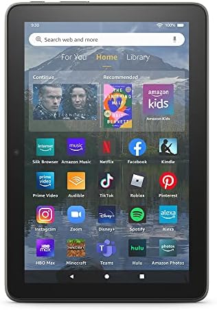 2022 Gray Fire HD 8 Plus Tablet with 64 GB & 3GB RAM | Amazon