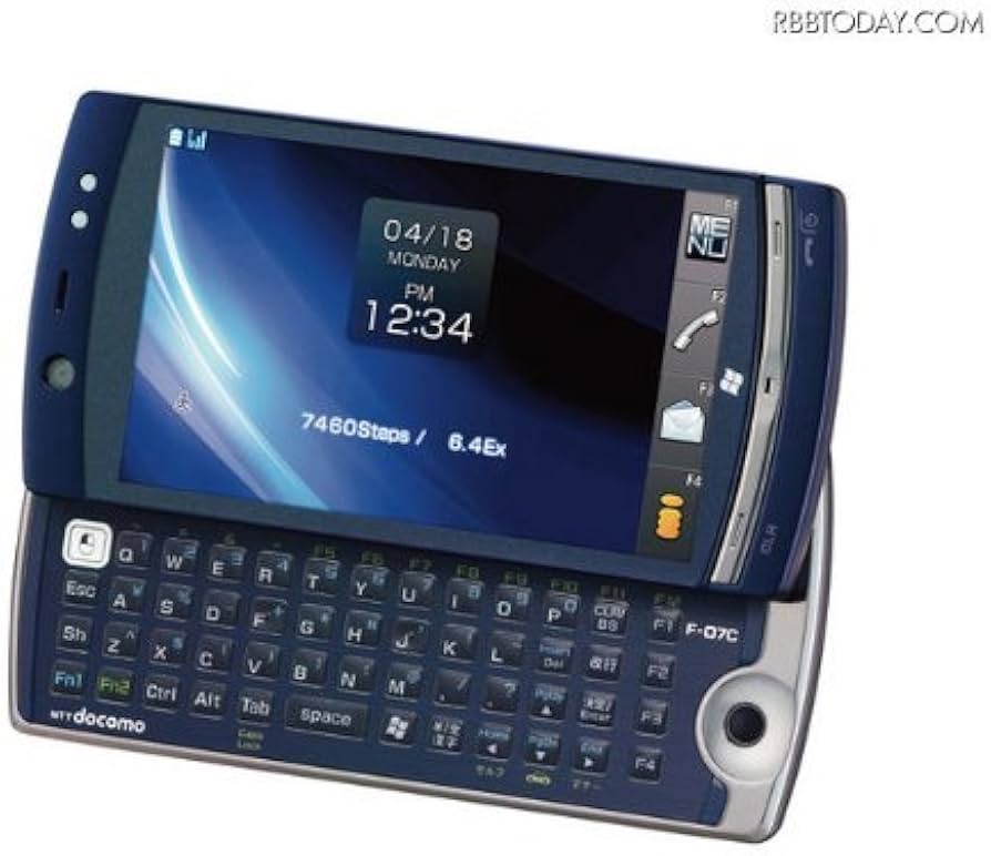Amazon.co.jp: Windows 7ケータイ F-07C docomo[Navy Black