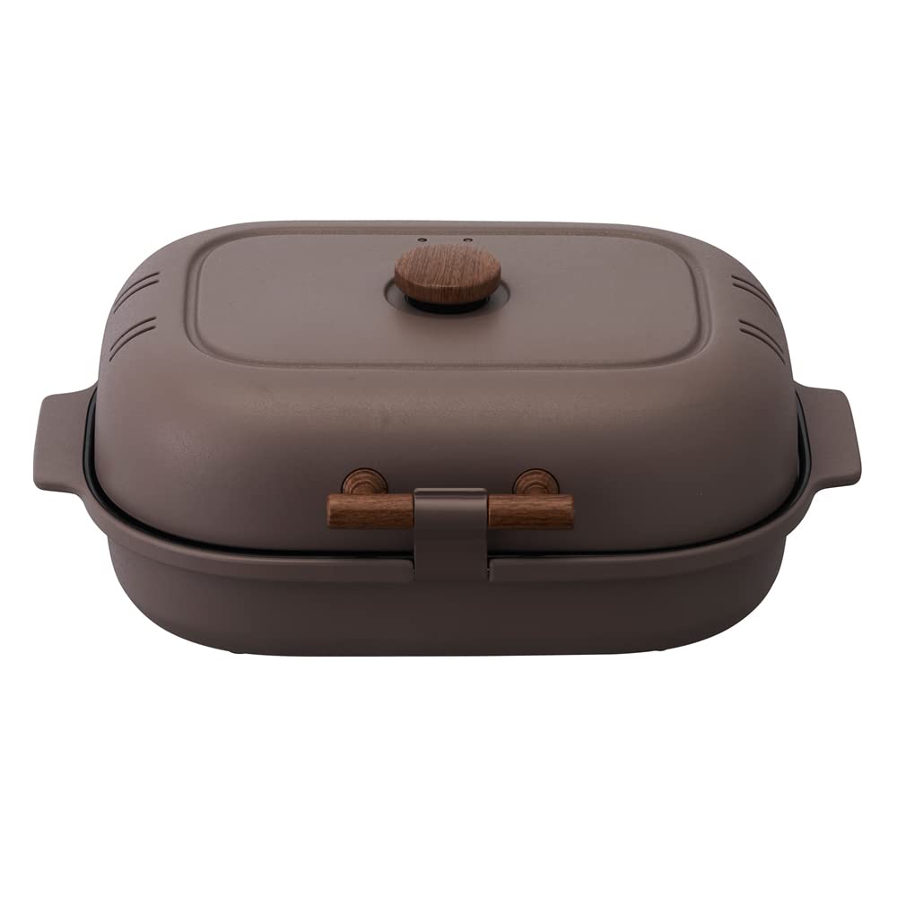 Amazon | ドウシシャ 焼き芋メーカー 平面プレート付き ブラウン