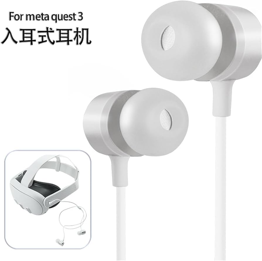 Amazon.co.jp: VR ゲーミングイヤホン for meta Quest 3/Quest 2 VR
