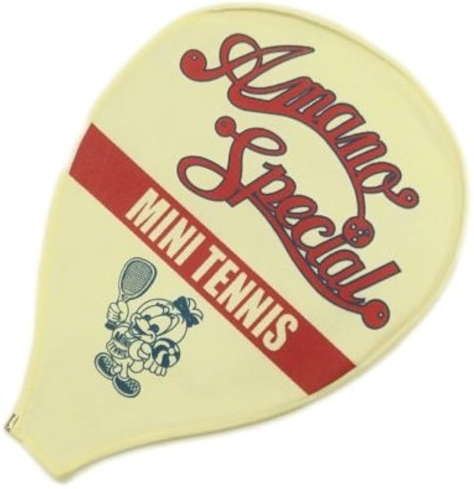 Amazon | ミニテニスラケット アマノスペシャル1 AS-Ⅰ 赤 | MINI