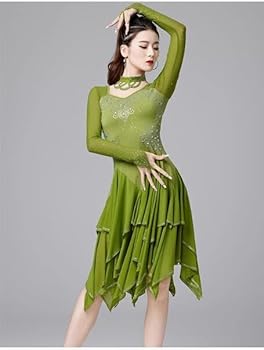 Amazon.co.jp: [Lomohanaga] ラテン衣装 チャチャチャ 社交ダンス