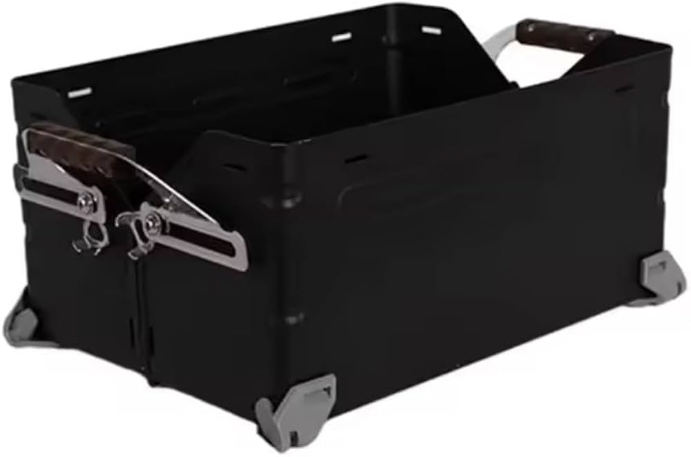 Amazon.co.jp: CHANODUG OUTDOOR マットブラック シェルフコンテナ 25