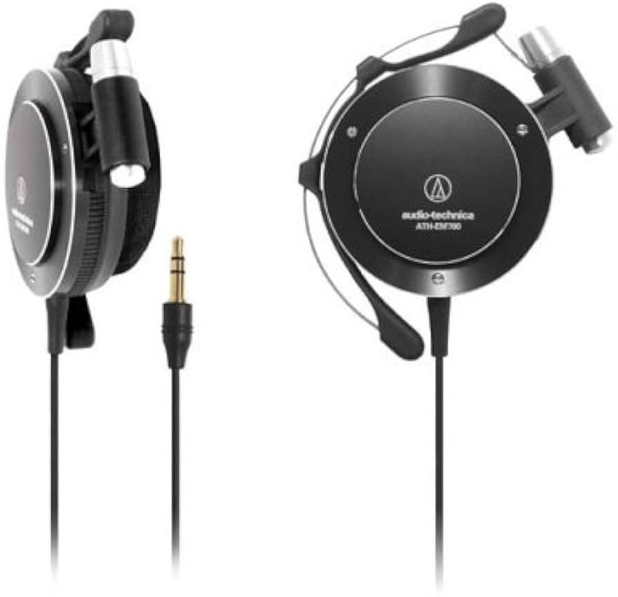 Amazon.co.jp: Audio-Technica ATH-EM700 BK Ear-Fit Headphones
