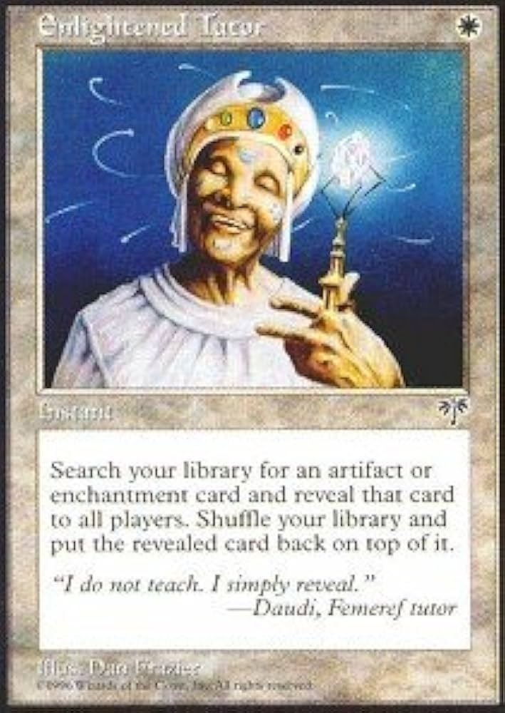 Amazon.co.jp: Magic: the Gathering - Enlightened Tutor - Mirage