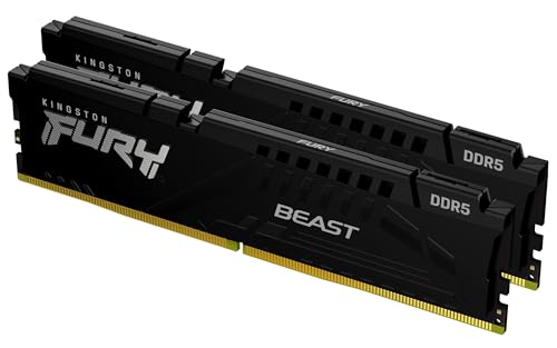 Amazon | Kingston FURY Beast ブラック DDR5 16GB (2x8GB) 6000MT/s