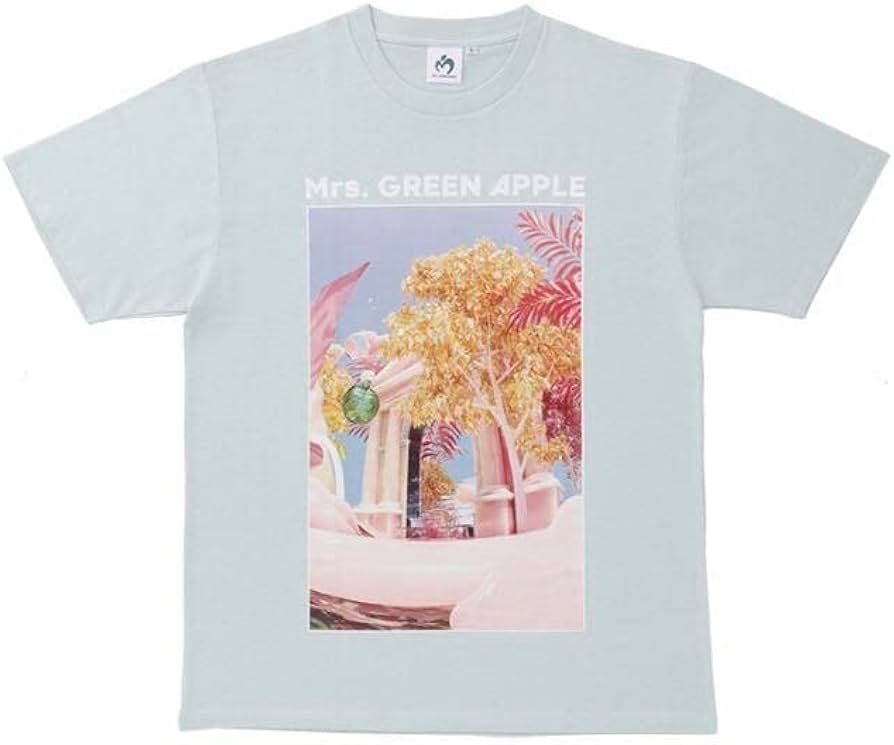 Amazon.co.jp: Mrs GREEN APPLE ミセス Tシャツ ミセスグリーン