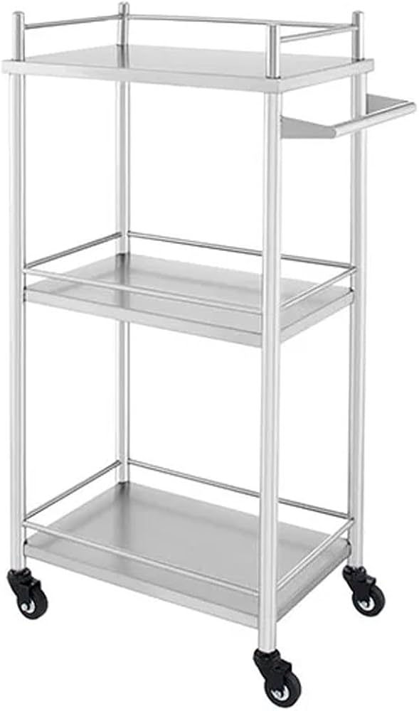 Amazon.co.jp: ステンレスワゴン S-95 3段 幅44×奥行32×高さ95cm