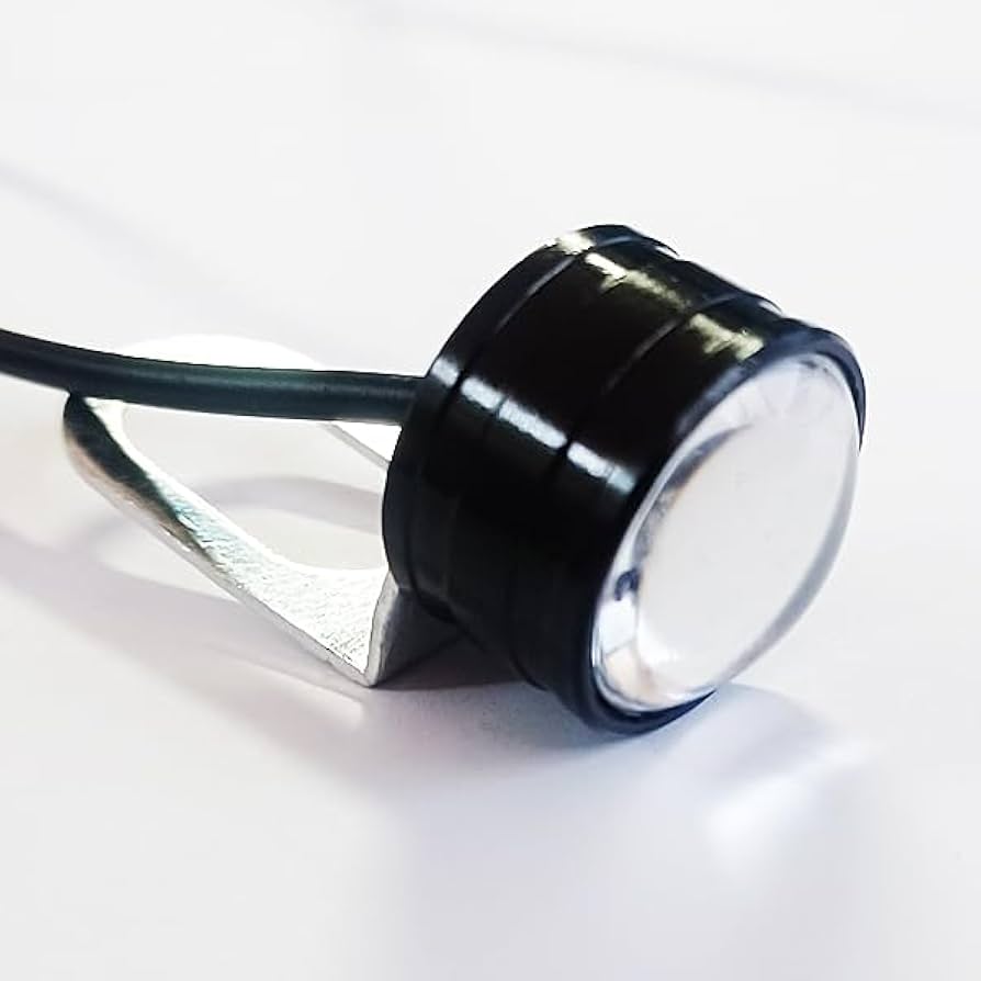 Amazon | バイク 広角照射 ヘッドライト LED ポジション 補助ランプ