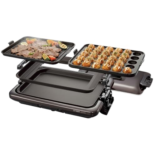 Amazon | タイガー魔法瓶(TIGER) ホットプレート3枚セット 平面