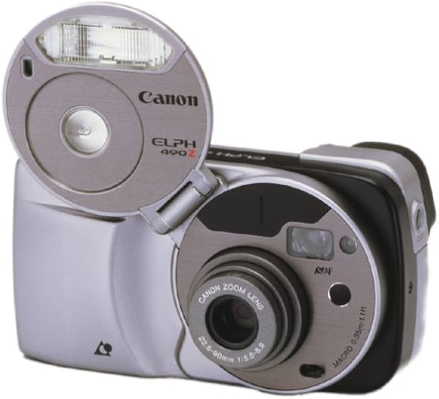 Amazon.com : Canon Elph 490Z APS Camera Kit : Aps Film Cameras