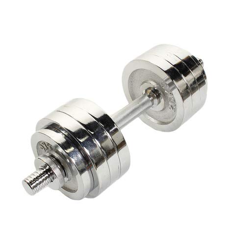 Amazon | 可変式ダンベル クロームダンベル 20kg 女性用 男性用 筋トレ