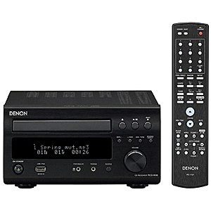Amazon.co.jp: Denon CDレシーバー iPod対応 ブラック RCD-M38-K