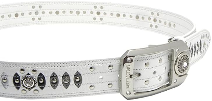 Amazon | （ベルトファクトリー） 本革ベルト ゴルフベルト マーカー付