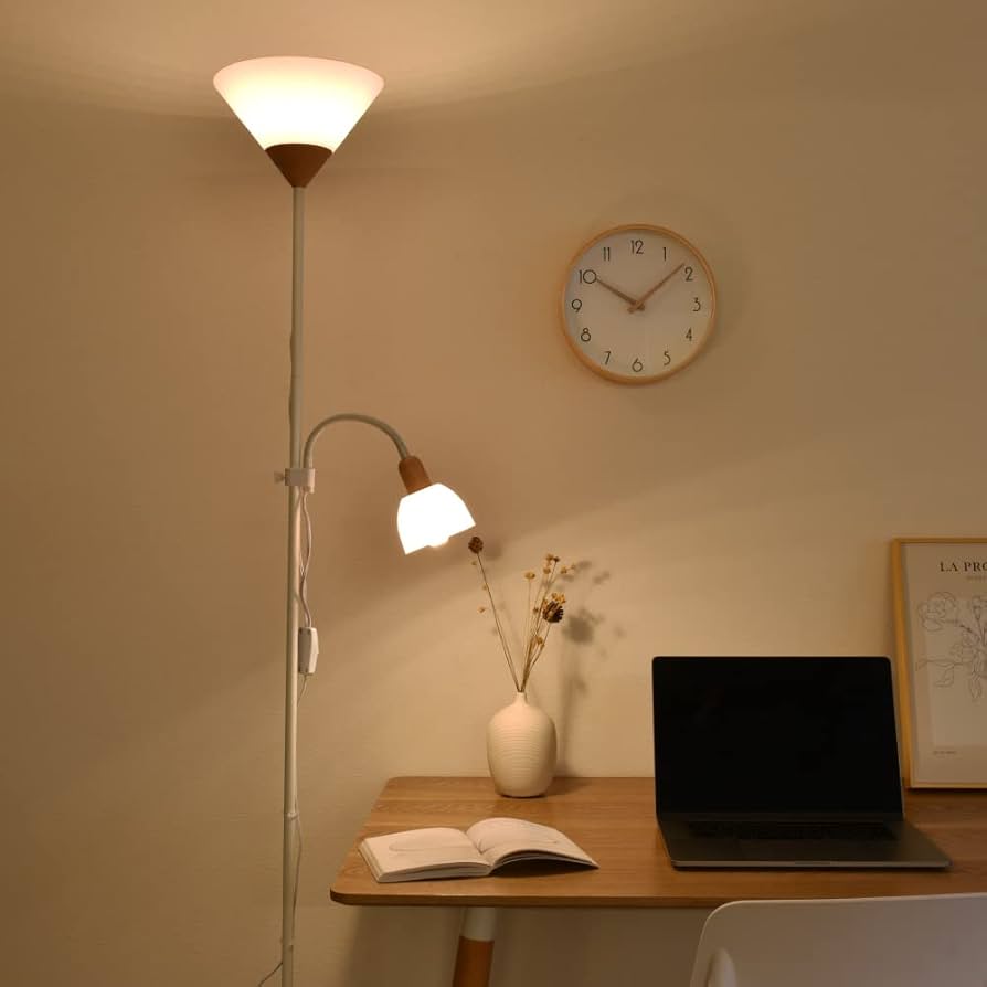 Amazon.co.jp: VENTOTA フロアスタンド ライト 2灯 フロアランプ 高さ