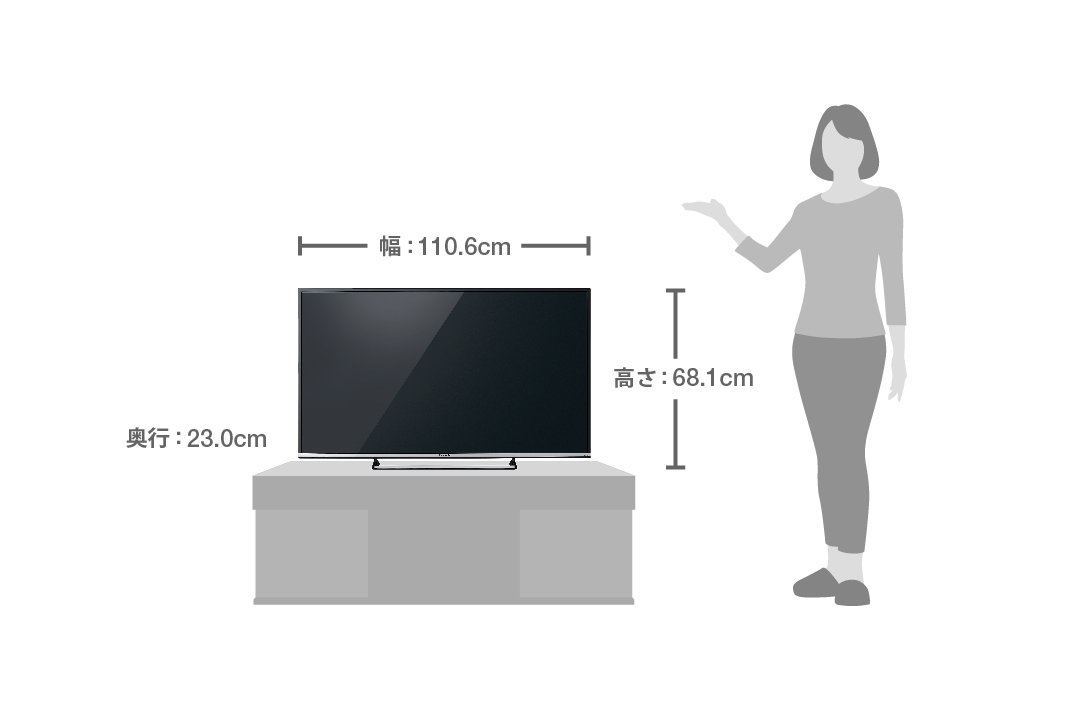 Amazon | パナソニック 49v型 液晶テレビ ビエラ TH-49CS650 フル