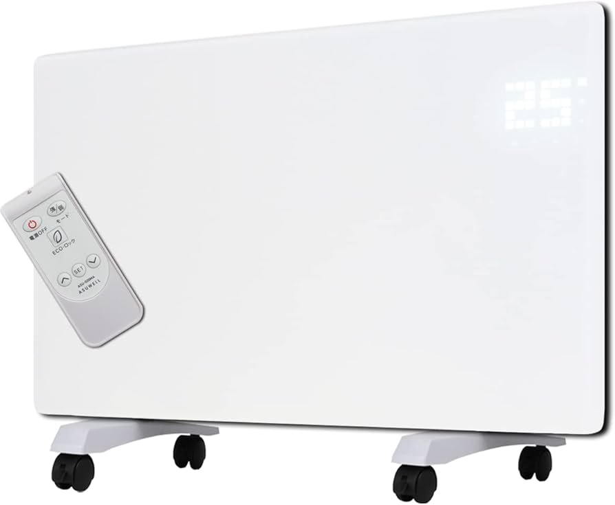 Amazon | [ アスウェル ] 超薄型 遠赤外線 パネルヒーター 省エネ&ハイ