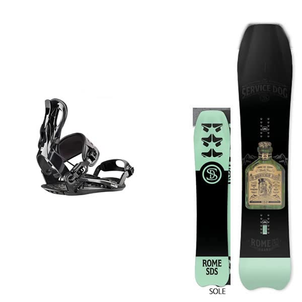 Amazon | ROME スノーボード2点セット 板 ROME SDS SERVICE DOG