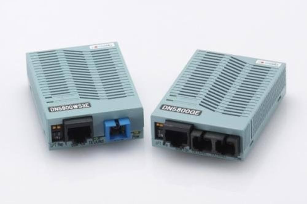 Amazon.co.jp: 大電 10/100BASE-TX/FXメディアコンバータ DN5800SE