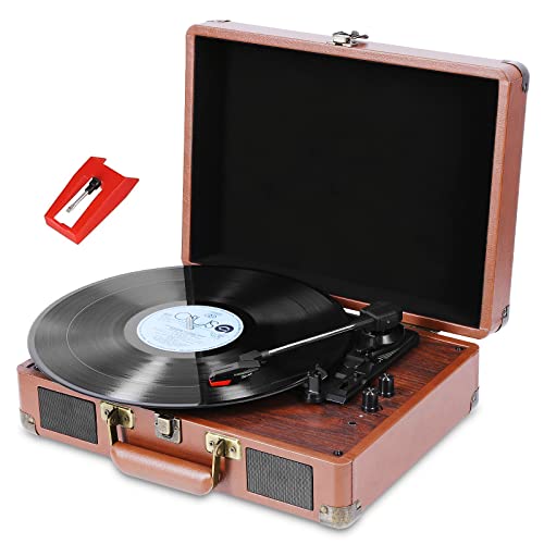 レコードプレーヤー】Bluetooth接続ができる！おしゃれなレコード