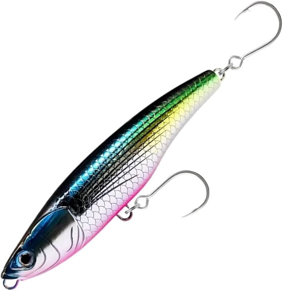 Amazon.co.jp: 125mm 80g シンキング海釣りルアー ペンシルマグロ捕食