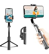 Amazon.co.jp: IF FISHERFANS スマホジンバル スタビライザー 片手持ち