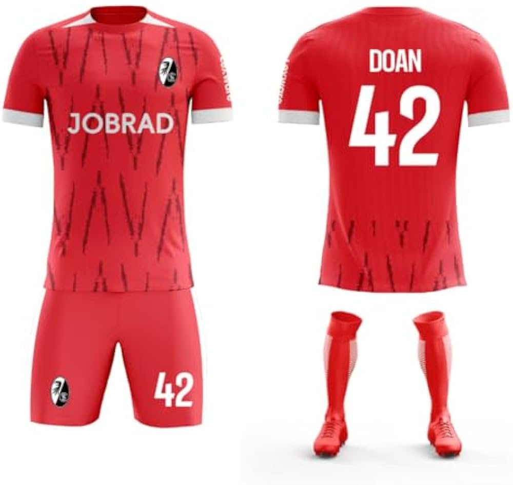 Amazon | 堂安律 サッカー ユニフォーム 24-25 フライブルク ホーム