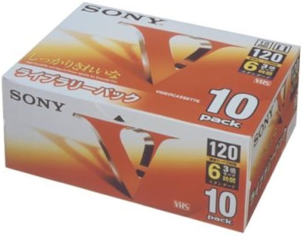 Amazon | SONY 録画用VHSビデオカセットテープ 120分 10巻
