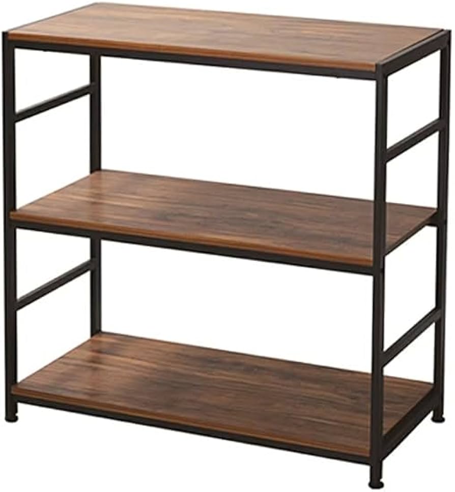 Amazon｜コーナンオリジナル メタル製ラック 3段 奥行40cm ブラック