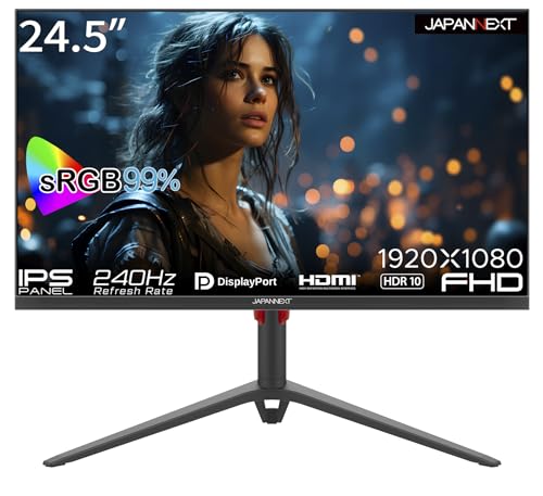 Amazon.co.jp: JAPANNEXT 24.5インチ ゲーミングモニター 240Hz 3ms