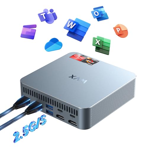 Amazon.co.jp: WVX ミニpc Ryzen5 6600H(最大4.50GHz) 32GB DDR5 512GB