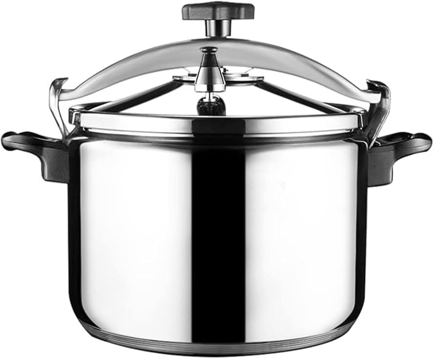 大容量 ステンレス圧力鍋 安全ロック付き 【公式通販】