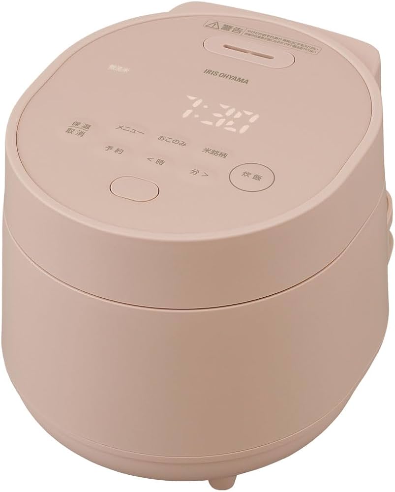 Amazon | アイリスオーヤマ 炊飯器 3合 一人暮らし 自動調理メニュー