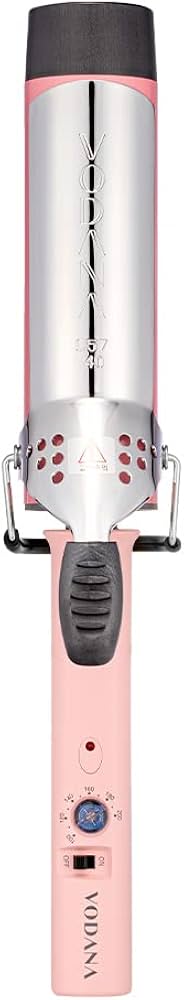 Amazon | VODANA グラムウェーブ カールアイロン (40mm, Pink)長持ちし