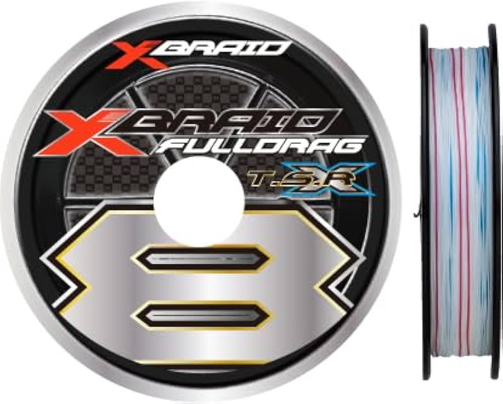 Amazon.co.jp: Xブレイド フルドラグ TSR X8 4号(70LB) 100m～ 8本撚り