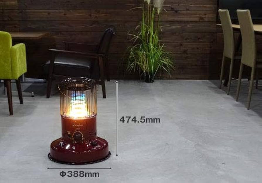 Amazon | トヨトミ 対流形 石油ストーブ RB-250(R) マルーンレッド