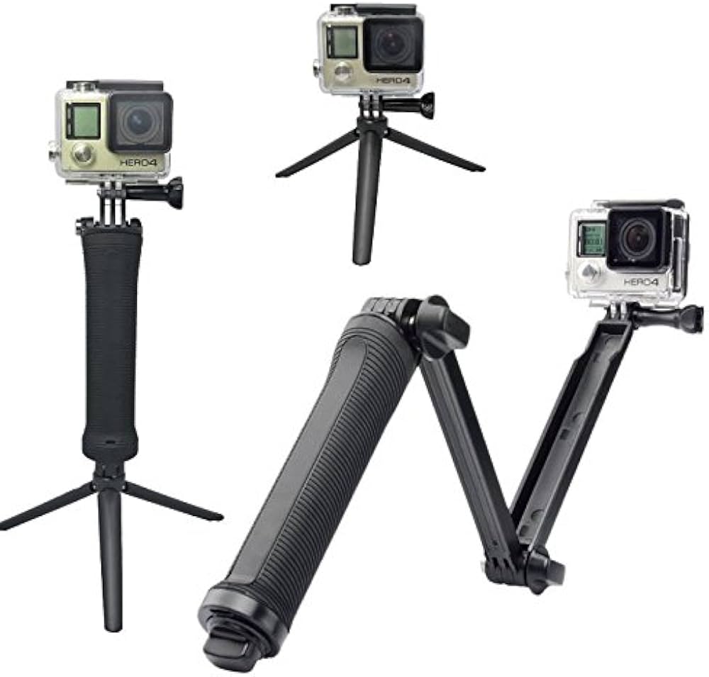 Amazon | スマリー（SMALY）3way アクションカメラ 自撮り棒