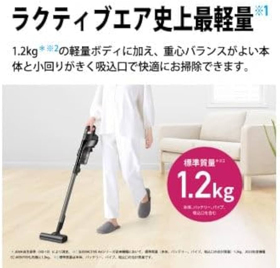 Amazon | SHARP シャープ コードレススティック掃除機 ラクティブ エア