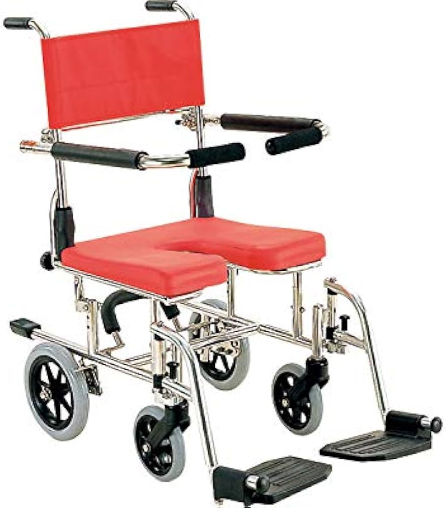 Amazon | 【非課税】カワムラサイクル シャワー用車いす シート高さ