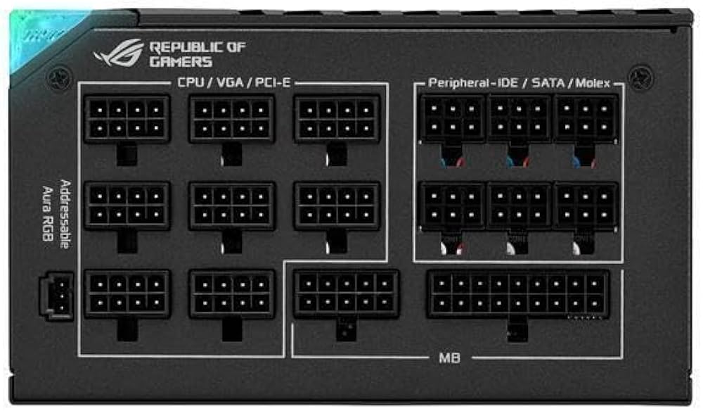 Amazon | ASUS エヴァンゲリオンコラボ 1000w 電源ユニット LAMBDA ++